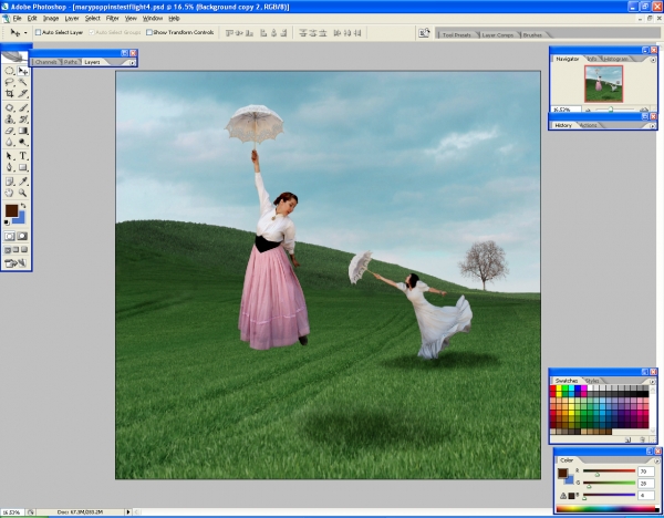 Creation of Mary Poppins Test Flight: Step 3